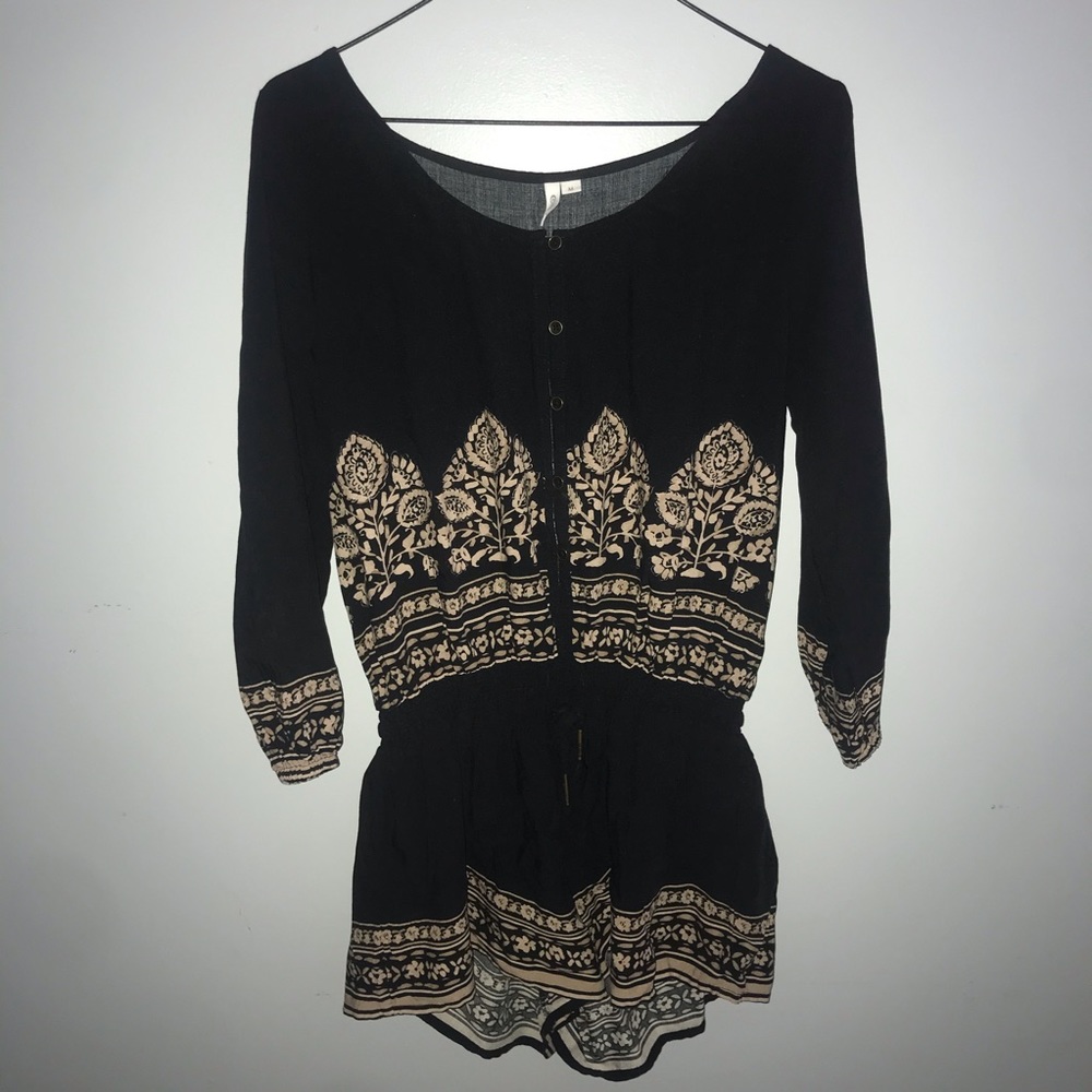 Rip Curl Black Romper